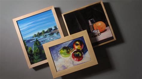 3 Ways to Frame Canvas Panels - YouTube