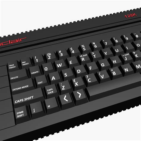 Sinclair Zx Spectrum 3 3d Model