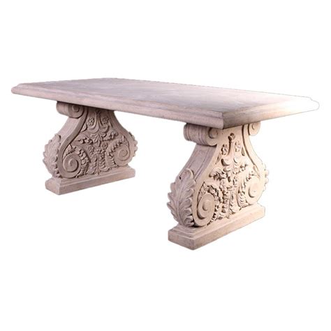 Garden Table 191cm Roman Stone Finish