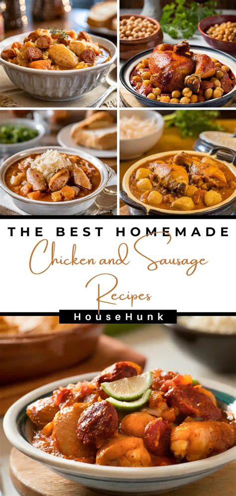 Italian Bliss to Cajun Kick: 23 Chicken and Sausage Recipes - House Hunk