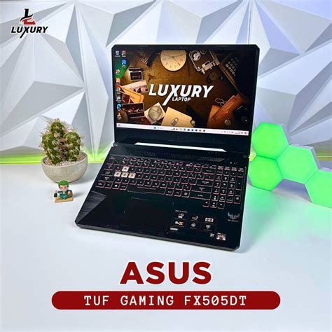 jual laptop asus tuf gaming fxdt ryzen  nvidia gtx  ram gb