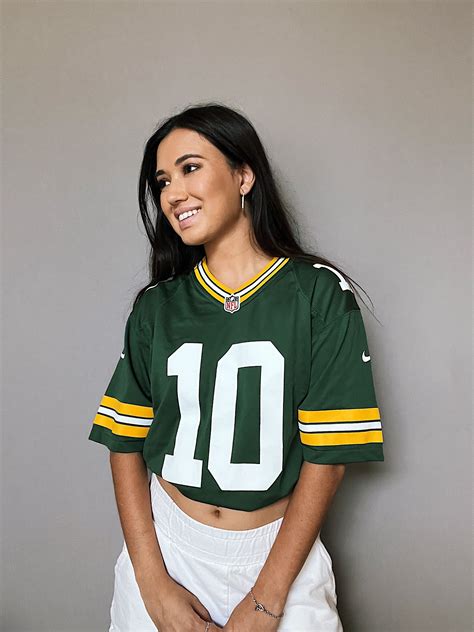 Green Bay Packers Jordan Love Crop Jersey - Etsy