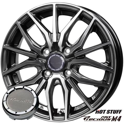 HOT STUFF ホットスタッフ プレシャス AST M インチ J 穴 PCD GMP 本セット 送料無料一部地域除 AM トータルクリエイト