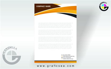 Corporate Business Letterhead Vector Design Template Free Download ...