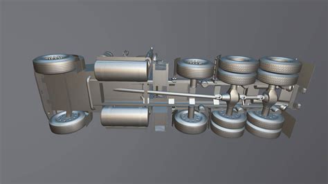 Kenworth W900a Heavy Haul Tractor 3d Model By Veaceslav Condraciuc
