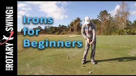 How To Hit Irons For Beginning Golfers Youtube