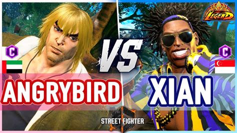 Sf Angrybird Ken Cammy Vs Xian Dee Jay Street Fighter Youtube