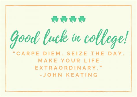 50 Best Good Luck In College Messages And Quotes