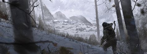 4K, Gulag on Plateau, Siberia, Rise of the Tomb Raider, Winter, Lara