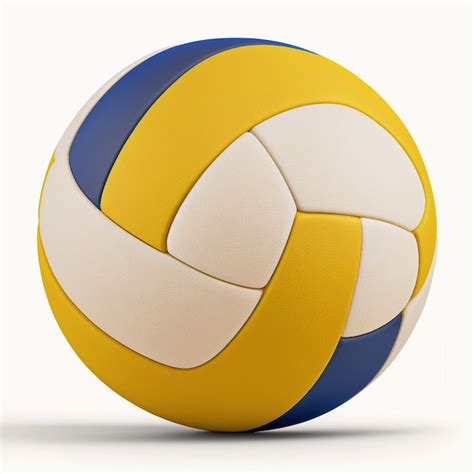 Premium Photo Volleyball Ball Isolated On White Background