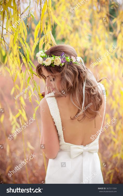 Sexy Bride Wedding Alone Blonde Stock Photo 367211504 Shutterstock