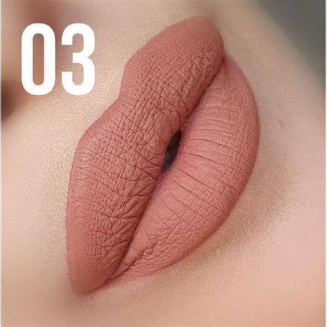 Рідка матова помада для губ стійка Farmasi Matte Lipstick Nude Essence Темний нюдовий
