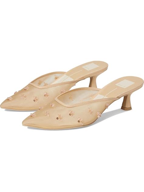 Lilly Pulitzer Kat Kitten Heel Nude FREE SHIPPING Zappos