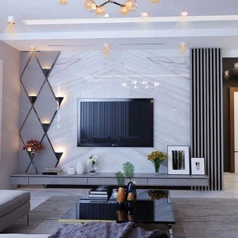 Stylish living room tv wall ideas for a modern home transform your ...