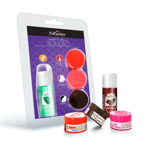 Kit Sedu O Cremes E Gel Hot Flowers