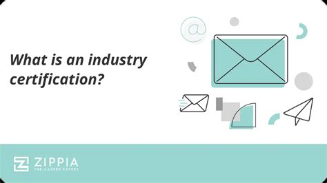industry certification zippia