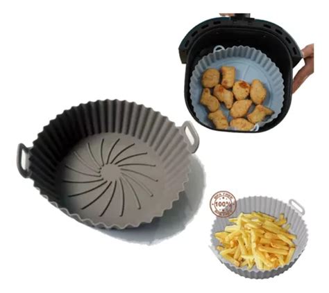 Forro Silicone Para Fritadeira Airfryer Bandeja Reutilizavel Mercadolivre