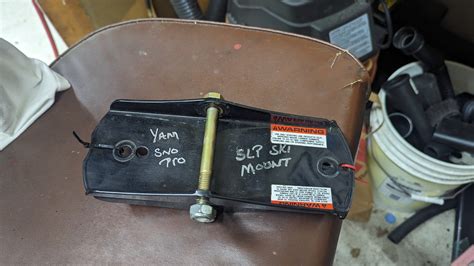 Yamaha SnoPro SLP Ski Mounts SLP Powder Pros Hardcore Sledder