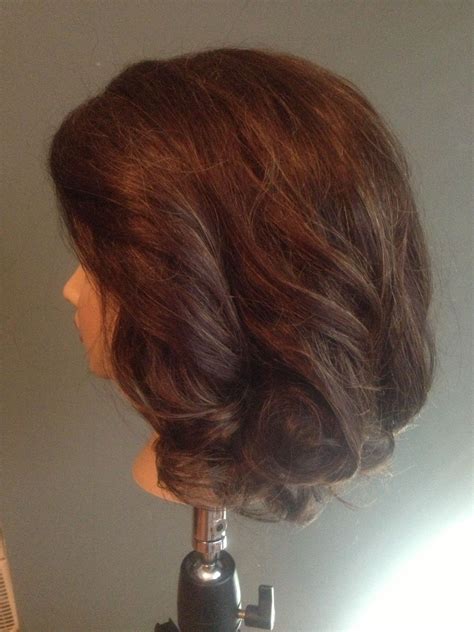 Week 6 Hot Roller Set Side Long Hair Styles Hot Rollers Hair Styles