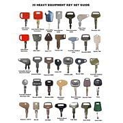 Buy Keyman Replacement Heavy Construction Equipment Ignition Key Set