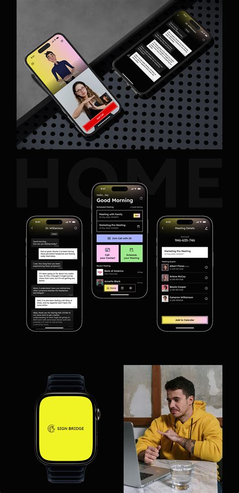 Sign Bridge - AI base ASL Communication App :: Behance
