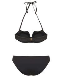 Topshop Black Jagged Edge Bikini Lyst