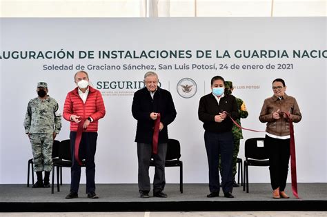 Inaugura Amlo Instalaciones De La Guardia Nacional En Slp Almomento