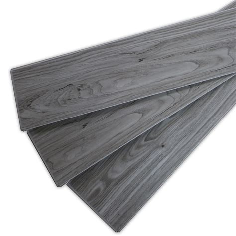 100 Formaldehyde Free Unilin Click Spc Vinyl Floor Grey Oak Hybrid