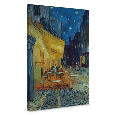 Vincent van Gogh Café Terrace at Night Canvas print wall art