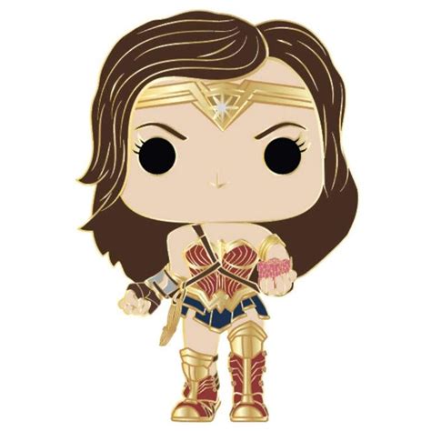 Dc Comics Pop Large Enamel Pin N° 09 Wonder Woman