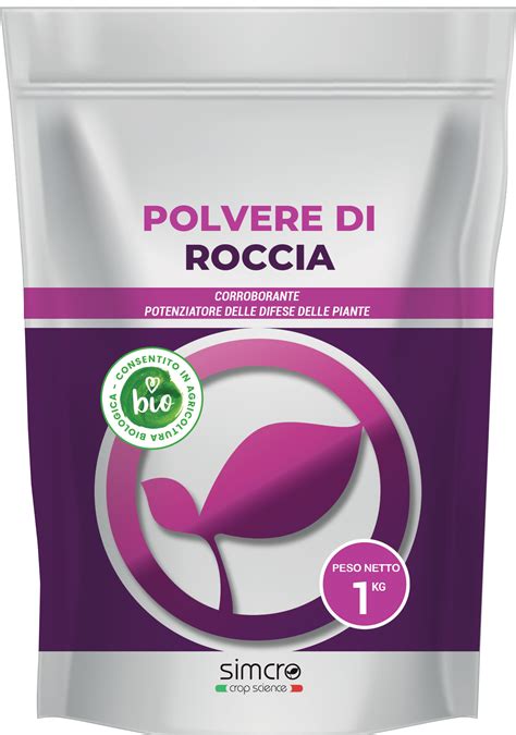 POLVERE DI ROCCIA Bio Fertilizzanti Simcro Crop Science