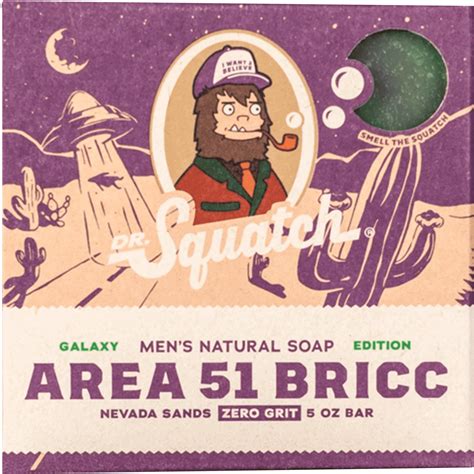 Dr Squatch Bar Soap Area 51 Bricc Exclusive