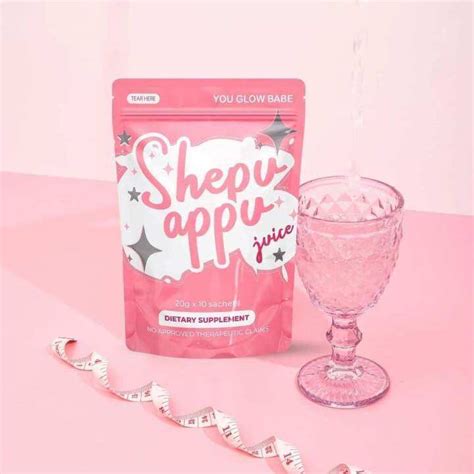 SHEPU APPU JUICE SACHETS BY YOU GLOW BABE Lazada PH
