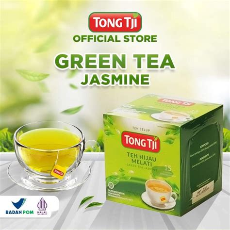 Jual Teh Celup Tong Tji Teh Green Tea Jasmine Isi Kantong Shopee