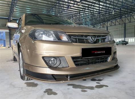 Proton Saga Fl Flx Sv S K Front Skirt Pu Lazada