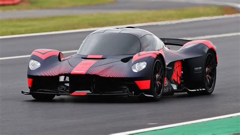 Aston Martin Valkyrie Runs At Silverstone Ahead Of The British Grand Prix