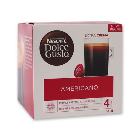 NESCAFE DOLCE GUSTO AMERICANO EXTRA CREMA 16 PODS | Poundstretcher
