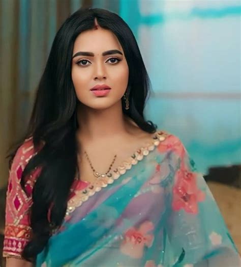 Tejasswi Prakash In Saree Pratha In Saree Beautiful Italian Women