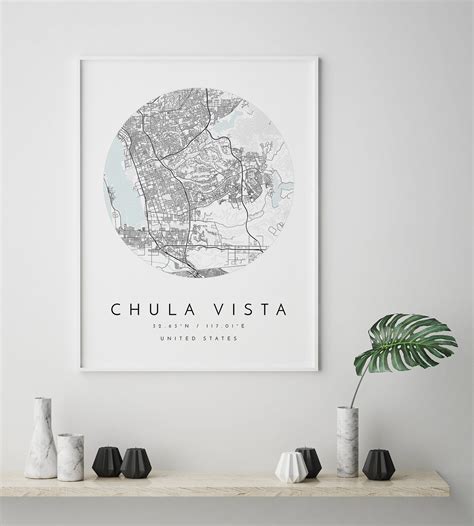Chula Vista Map, Chula Vista, California, City Map, Home Town Map