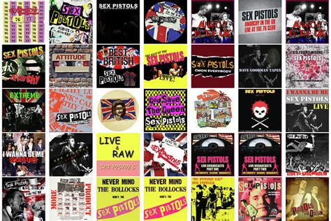 Sex Pistols Album Cover Discography Mixed Media By Stephen Smith Galleries Fine Art America