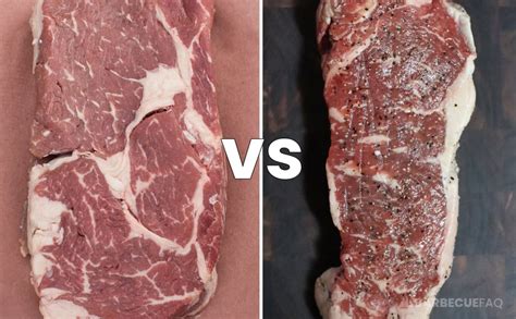 New York Strip vs Ribeye Steak: What's the Difference? - Barbecue FAQ