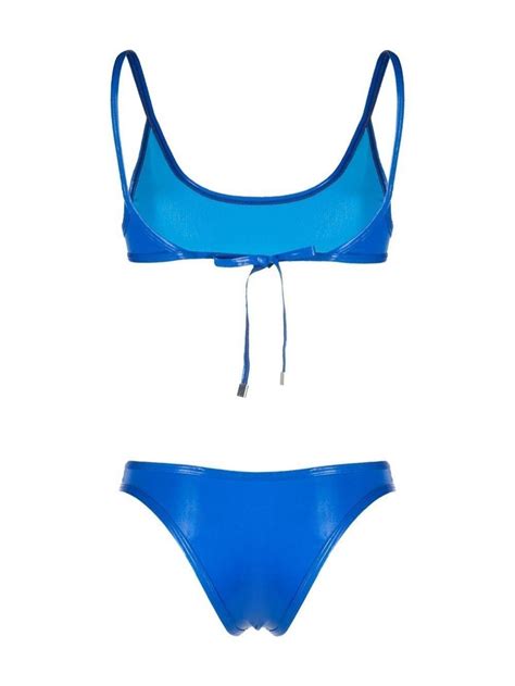 High Shine Bikini Set The Attico Eraldo