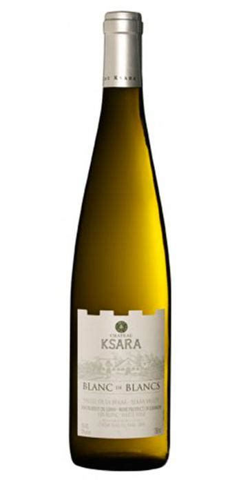 Château Ksara Blanc de Blancs 78085 Vitt vin från distriktet Bekaa