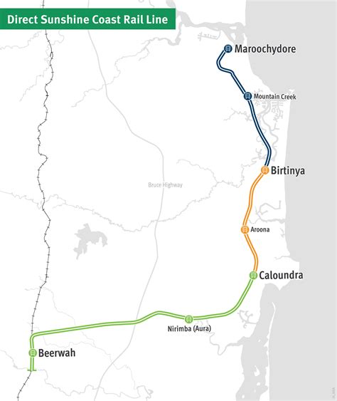 Proposed Direct Sunshine Coast Rail Line a step closer to reality