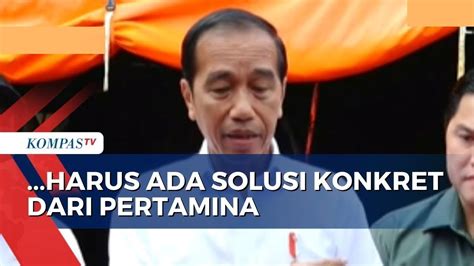 Jokowi Minta Erick Thohir Dan Heru Budi Untuk Segera Cari Solusi