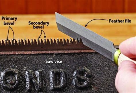 Напильник для заточки ножовки по дереву