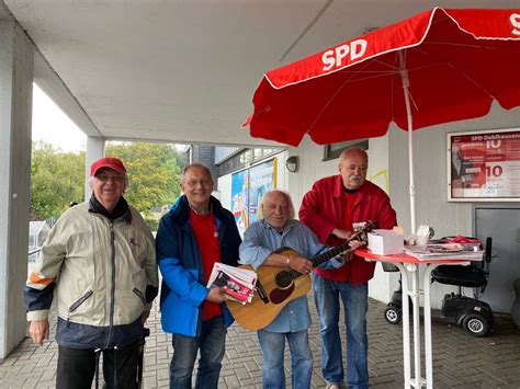 Infostand Zur Bundestagswahl SPD Ortsverein Dahlhausen