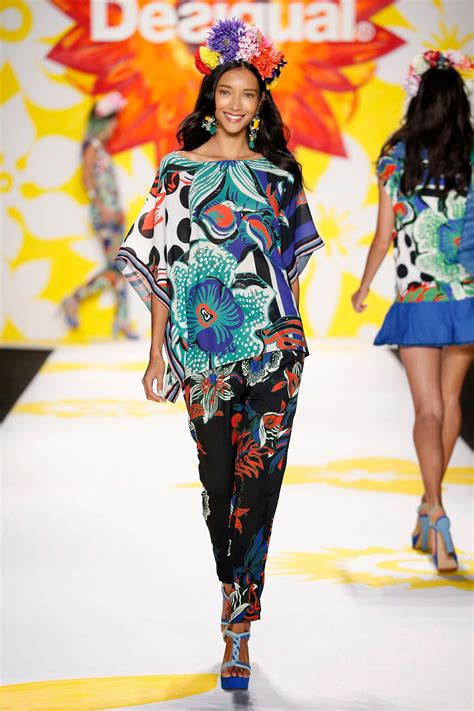 New York Fashion Week Desigual Says It With Flowers Shop Eat And Sleep