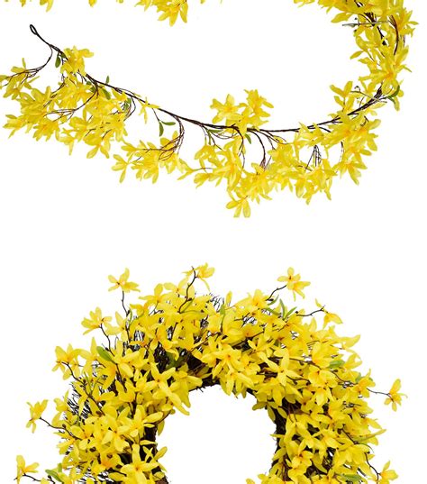 23 Spring Yellow Forsythia Wreath By Bloom Room Joann