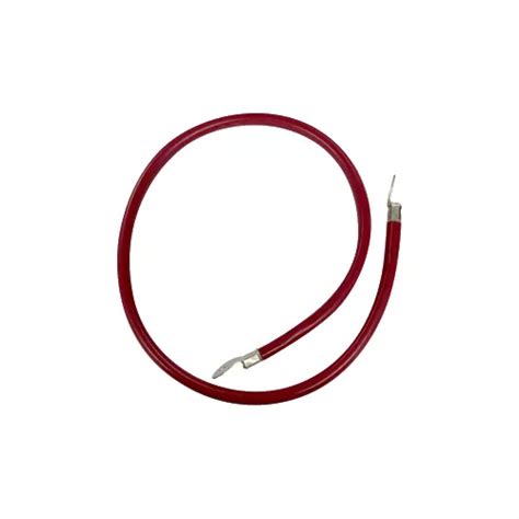 Cable Para Baterías 1 M Rojo Calibre 2 Awg Con Terminales Cuotas